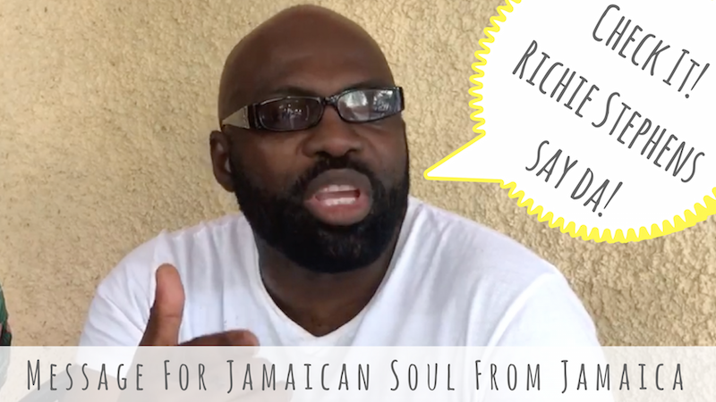 Jamaican Soulへのメッセージ