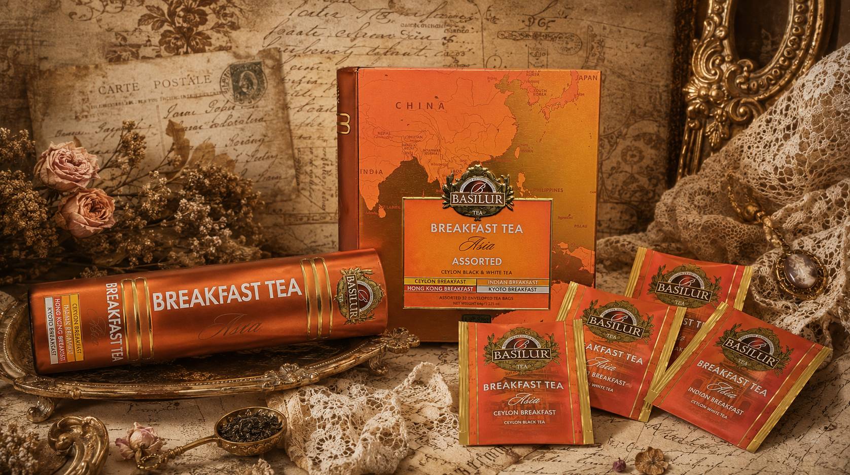 一杯の紅茶から、アジアを旅するひとときを