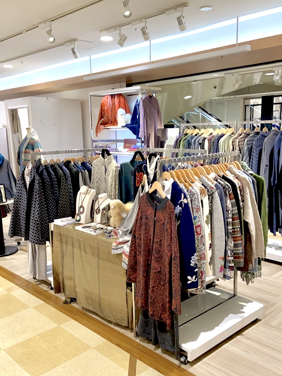 【終了しました】POP UP SHOP｜天然素材の服と雑貨【柏高島屋】