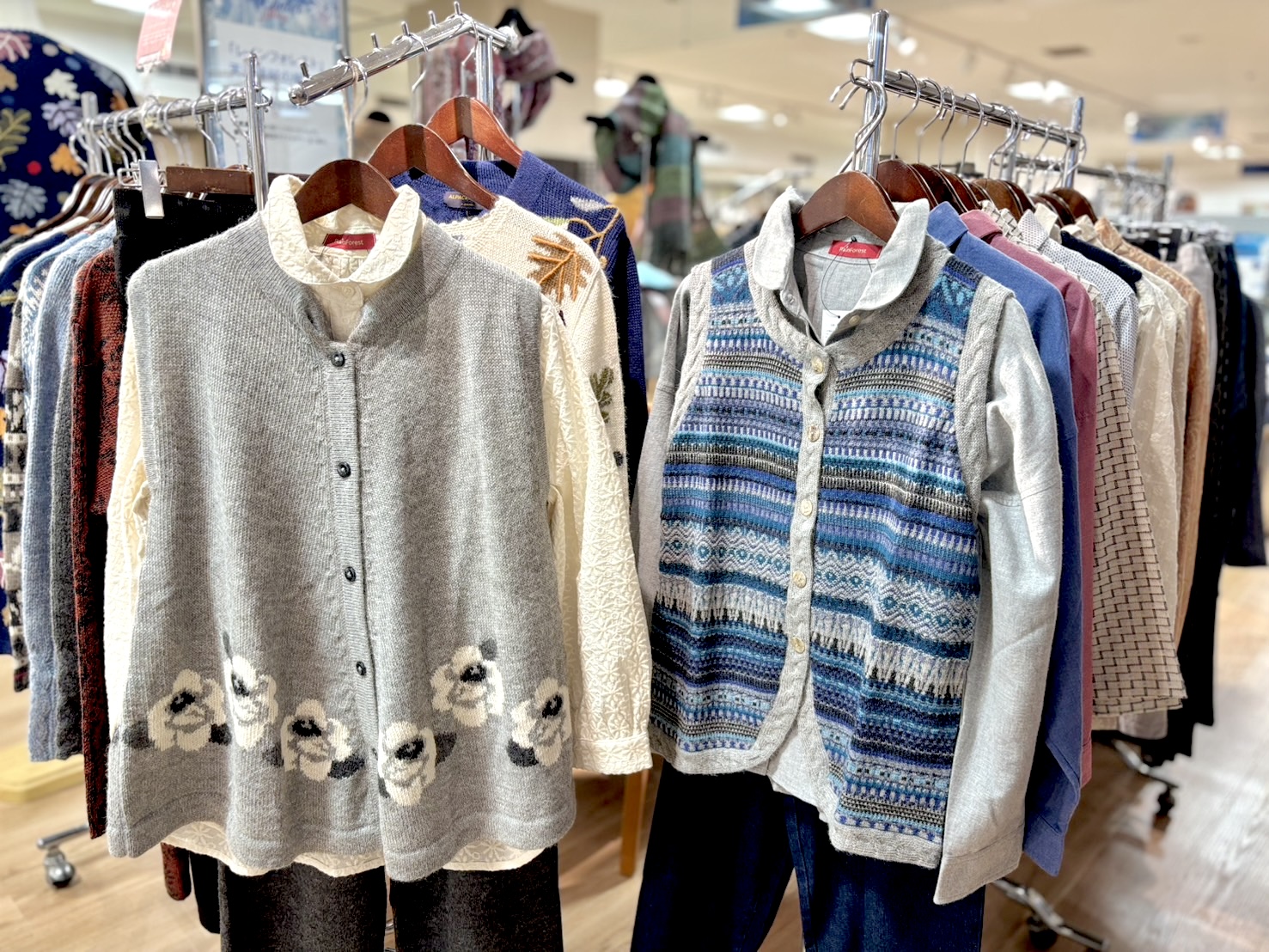 【終了しました】POP UP SHOP｜レインフォレスト 天然素材の装い展【金沢エムザ】