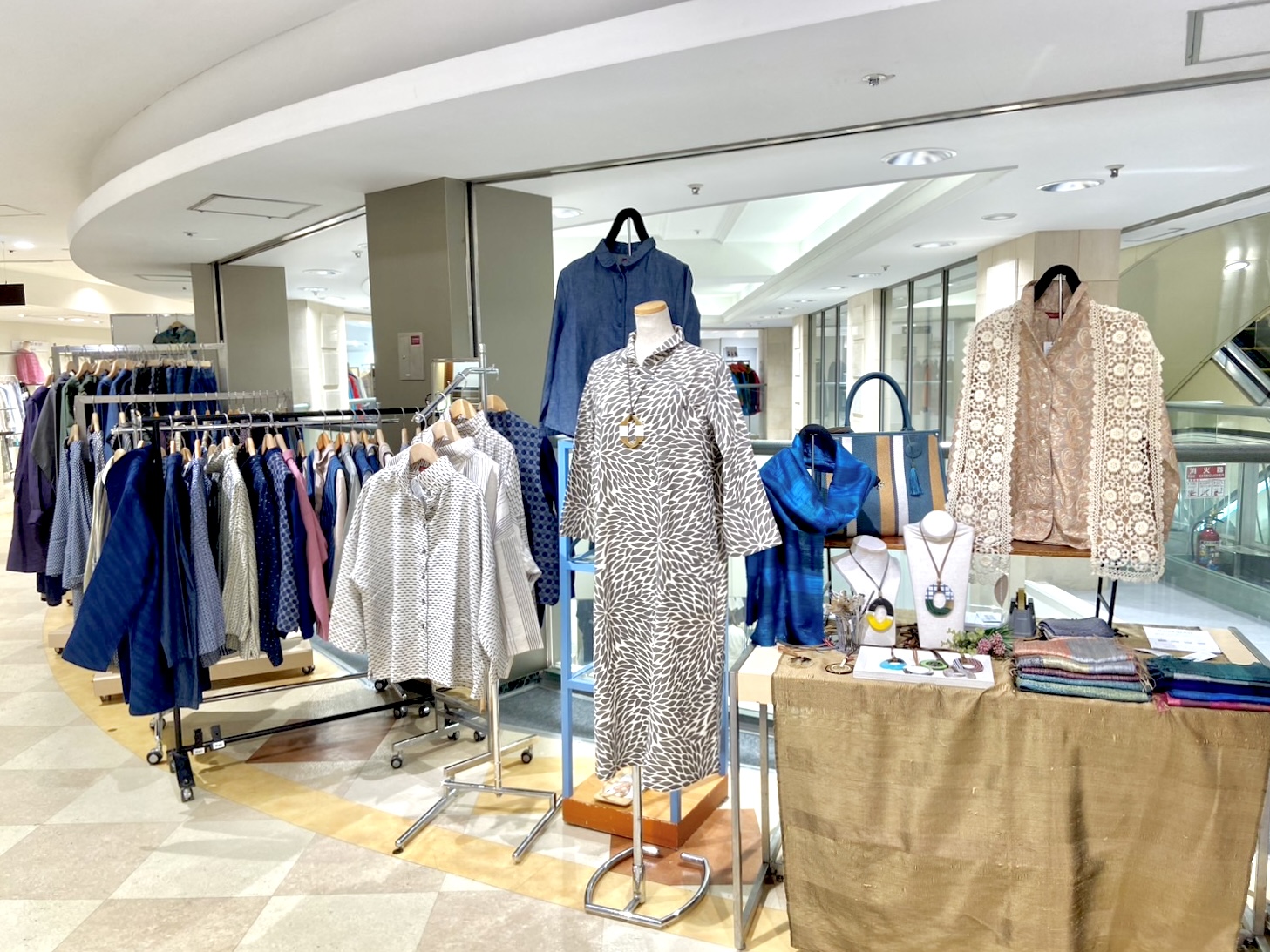 【終了しました】POP UP SHOP｜天然素材の服と雑貨【柏高島屋】