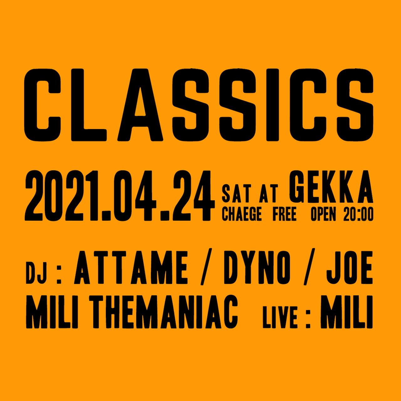 2021.04.24 CLASSICS at GEKKA