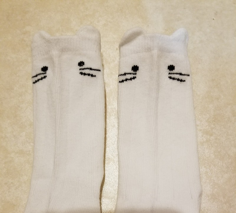 可愛い猫さんで足元も可愛く変身！耳つきデザインがキュートなベビーキッズ靴下♡