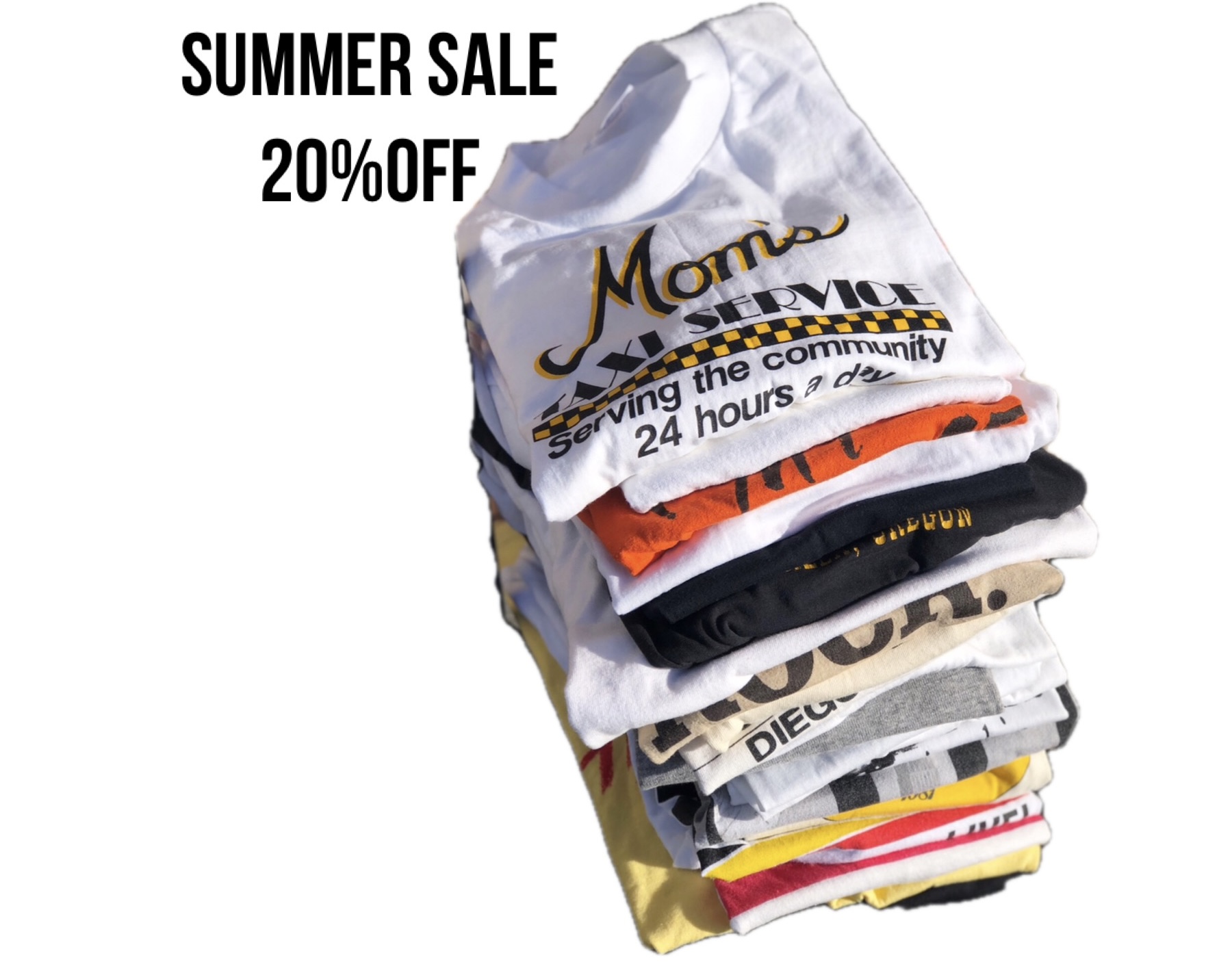 3DAYS 20%OFF SUMMER SALE 8/10(土)〜8/12祝(月)