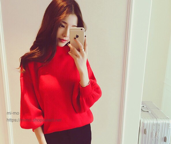 バルーンスリーブニット、販売開始します！