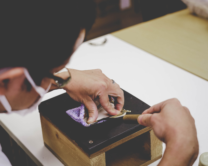【ものづくりの裏側】ミニ財布の口金入れ
