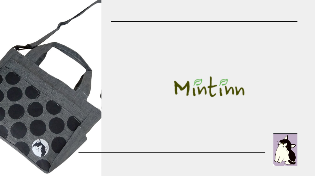 Mintinn ミントイン13Pocket 2WAY ショルダーバッグ 撥水加工 まめはち グレー