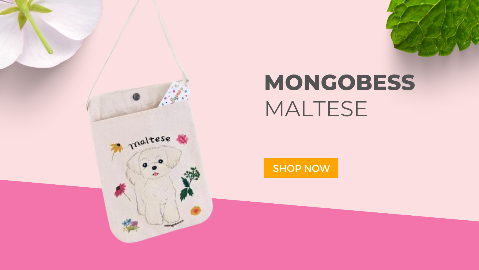 mongobess サコッシュS☆マルチーズのご紹介