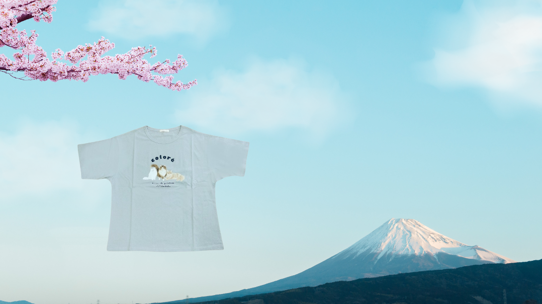 Mintinn ミントインアニマルデザインTシャツ 78255 ネコ ブルー レディースのご紹介