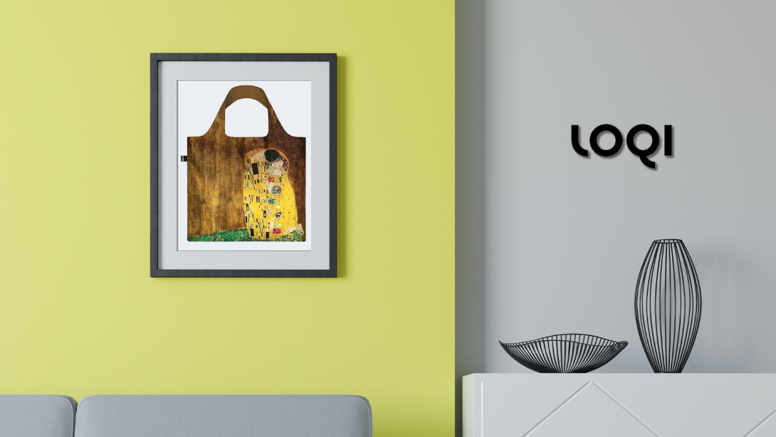 LOQI グスタフ・クリムト/接吻 MUSEUM Collection エコバッグ のご紹介