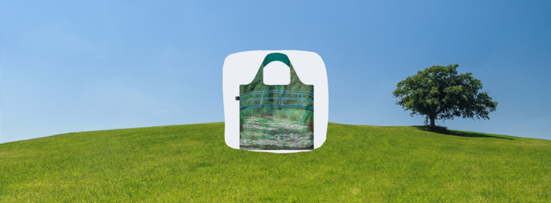 LOQIクロード・モネ/日本の歩道橋 MUSEUM Collection エコバッグのご紹介