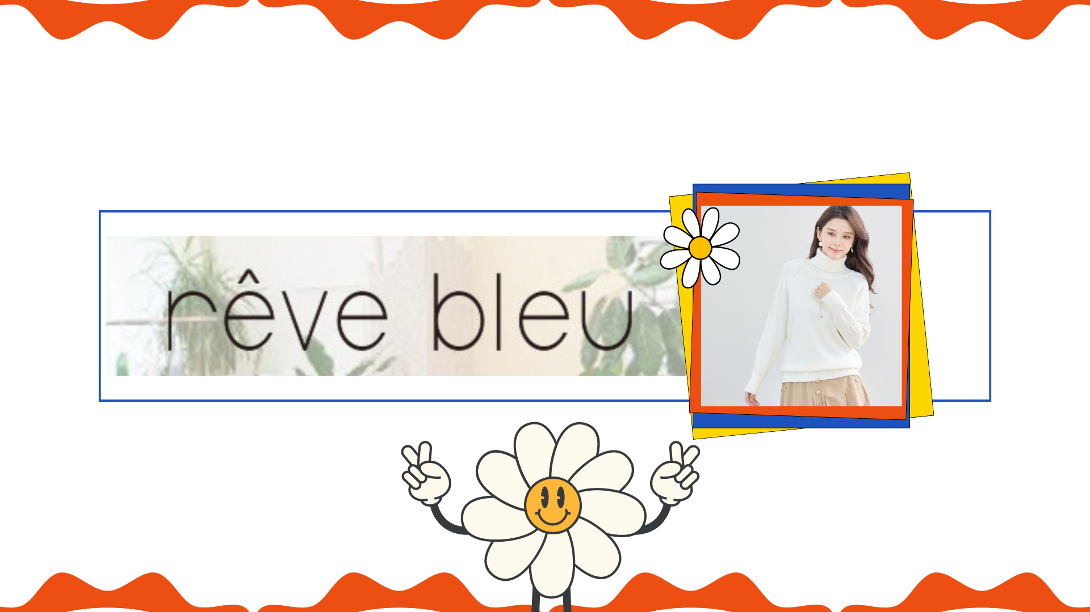 reve bleu【2024新作】【M〜L】ケーブル編みデザインタートルネックニット アイボリー