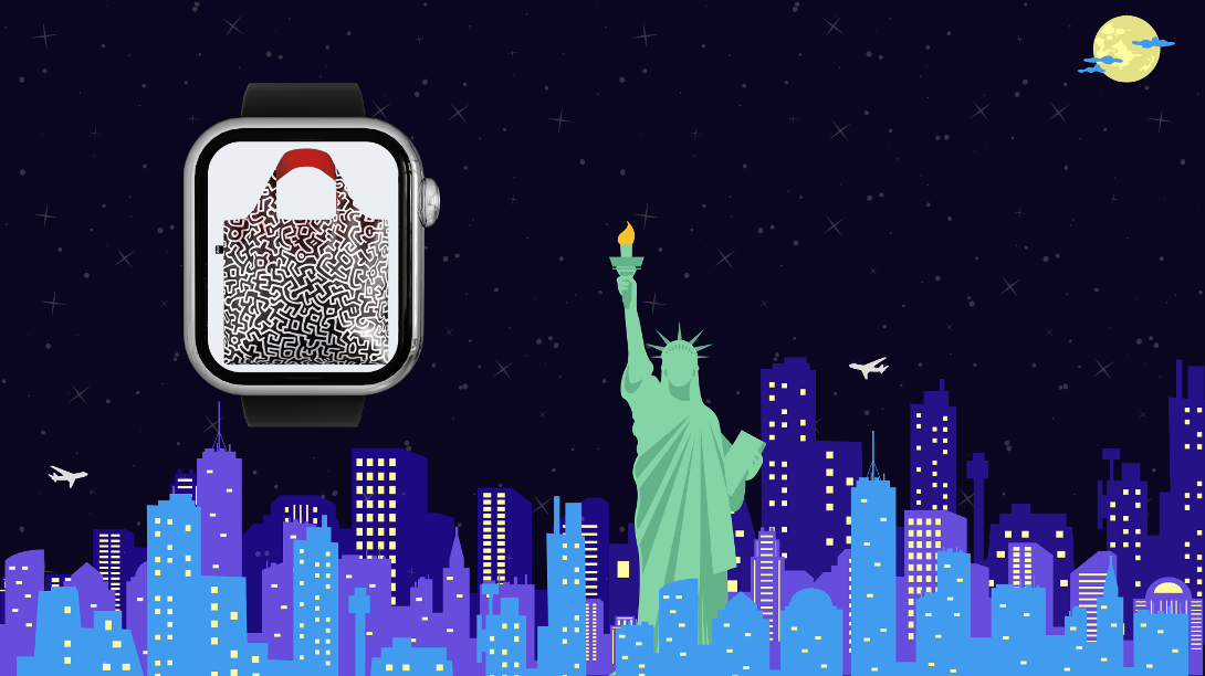 LOQI キース・ヘリング/無題 MUSEUM Collection エコバッグのご紹介