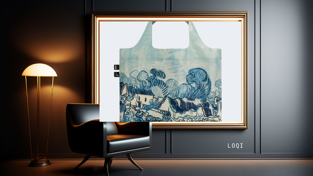 LOQI/ローキー ゴッホ Old Vineyard with Peasant エコバッグのご紹介