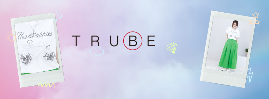TRUBE 【2024新作】【M~L】パールラインストーン自転車デザインTシャツホワイトのご紹介