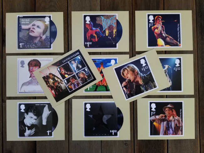 -David Bowie Postcards ポストカード11枚 - デヴィッド・ボウイ 