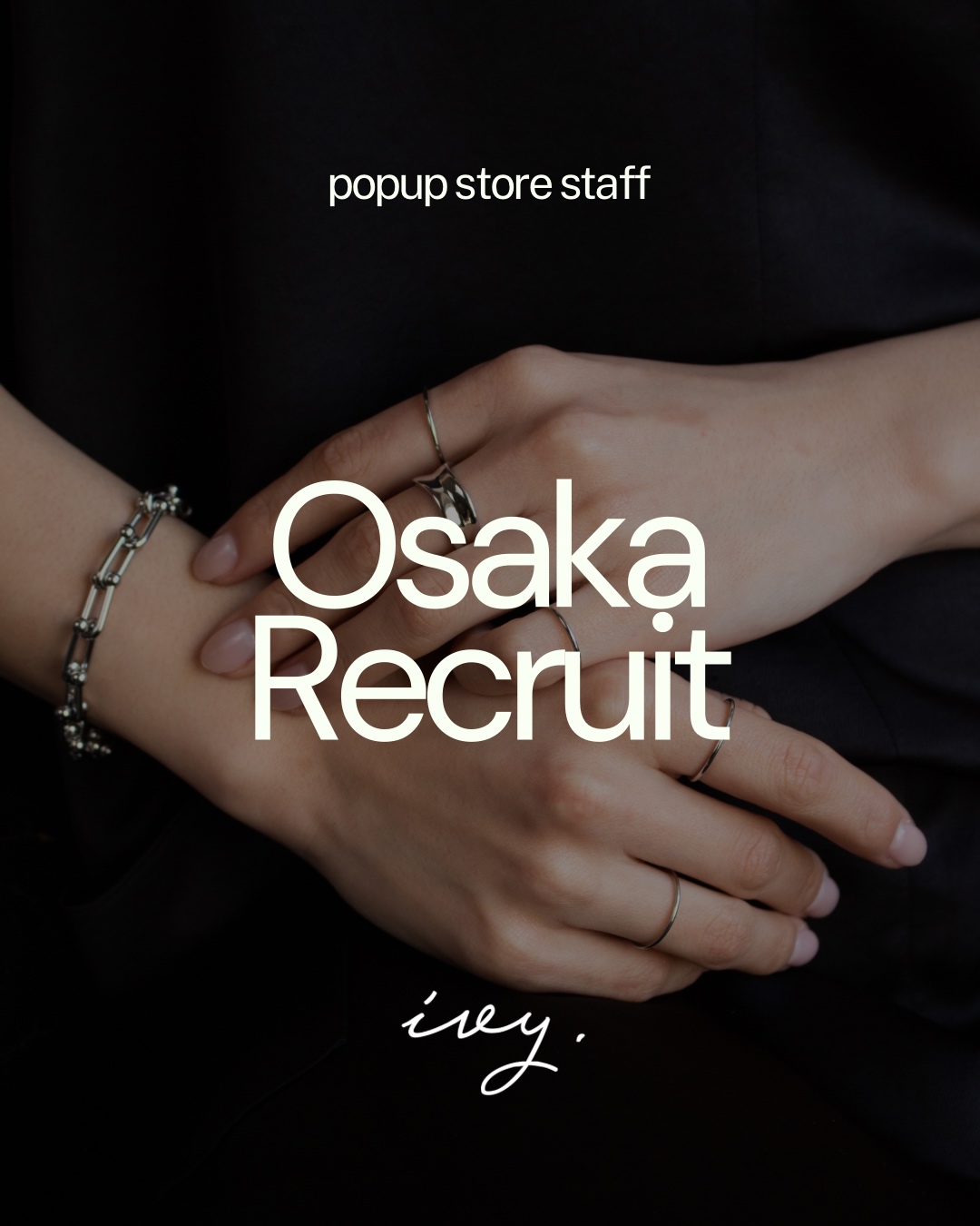 【大阪 POPUP STORE STAFF recruit】