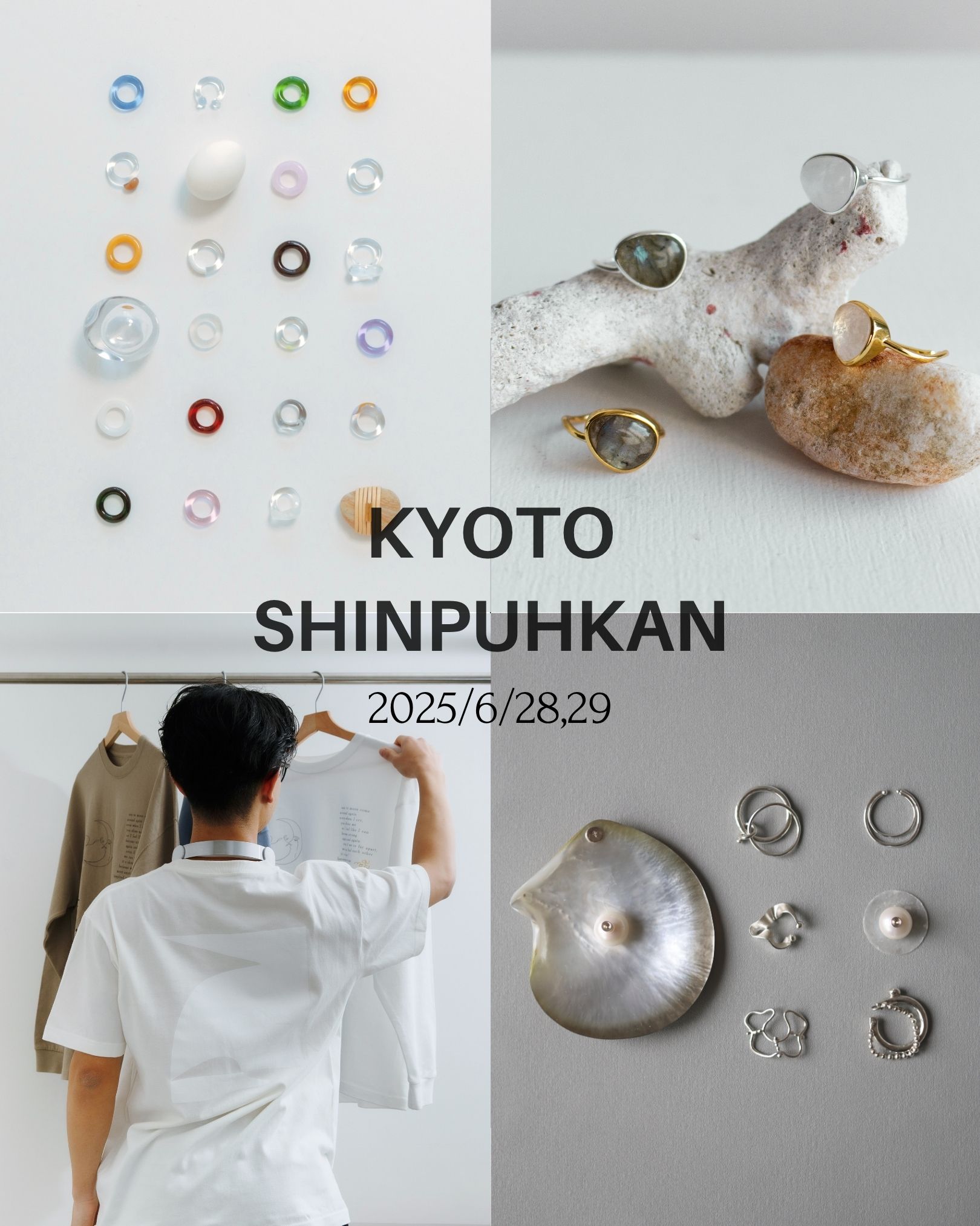 📣6/28,29 京都新風館4ブランド合同POPUP STORE