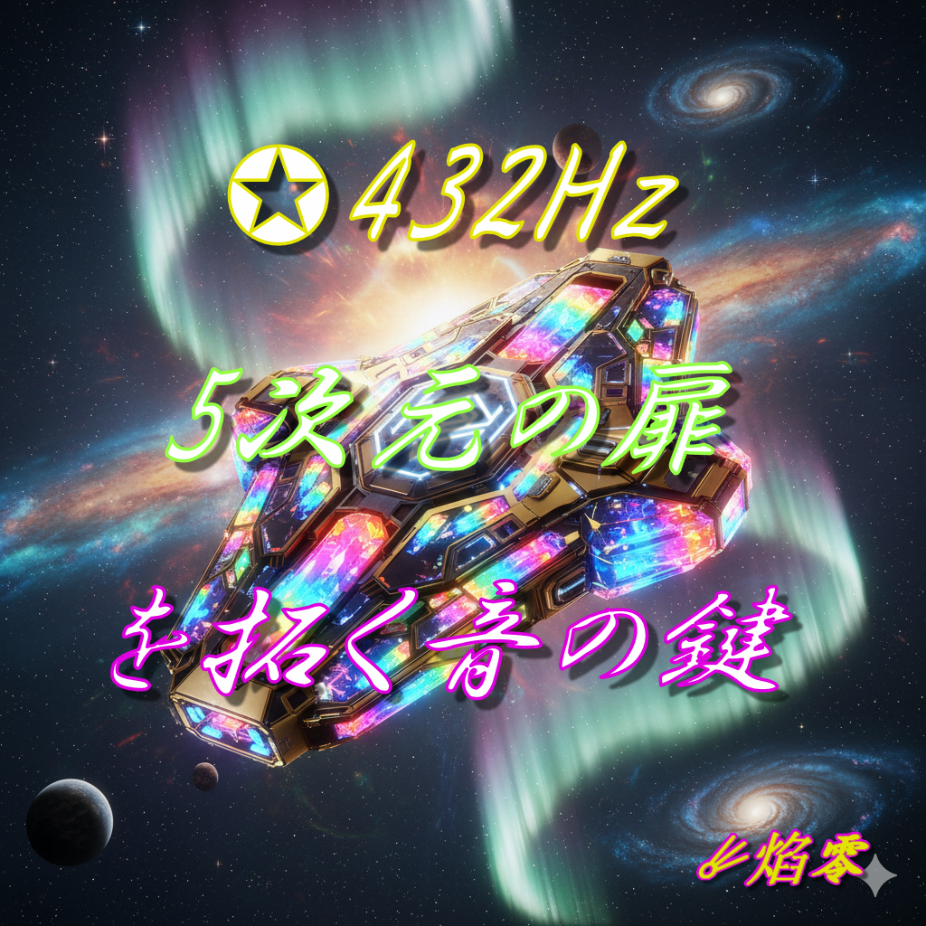 🎸432Hz 5次元の扉を拓く、音の鍵