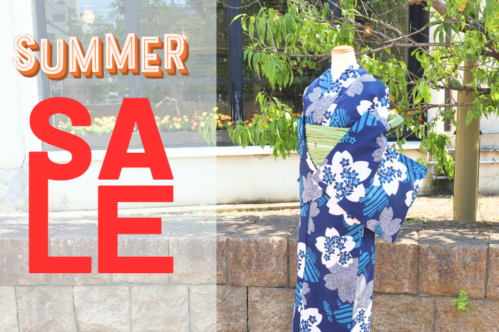 【夏のお得はこれから！】オンラインショップにてセールがスタートしました！［30%〜50%OFF］