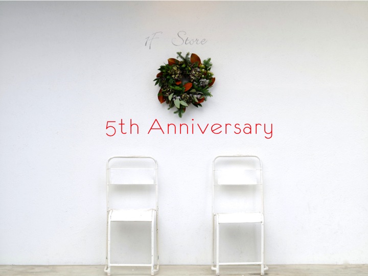 1F Store 5th Anniversary
