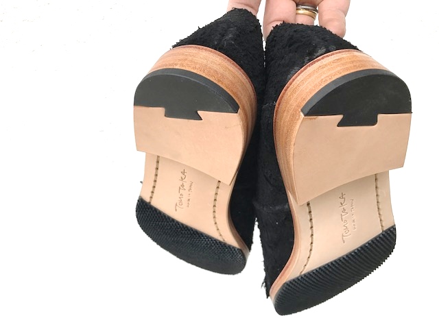 TOMOTAKA  SUEDE SLIPON 