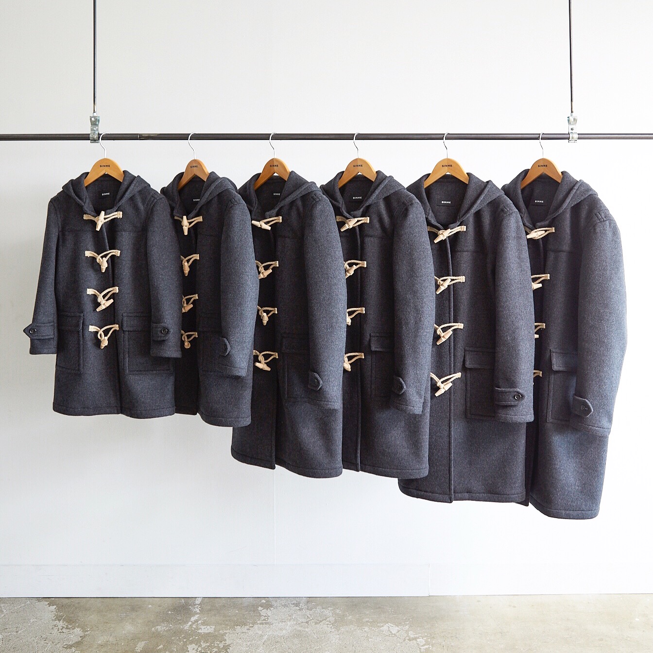 SINME 新作情報 duffle coat　coming soon.…