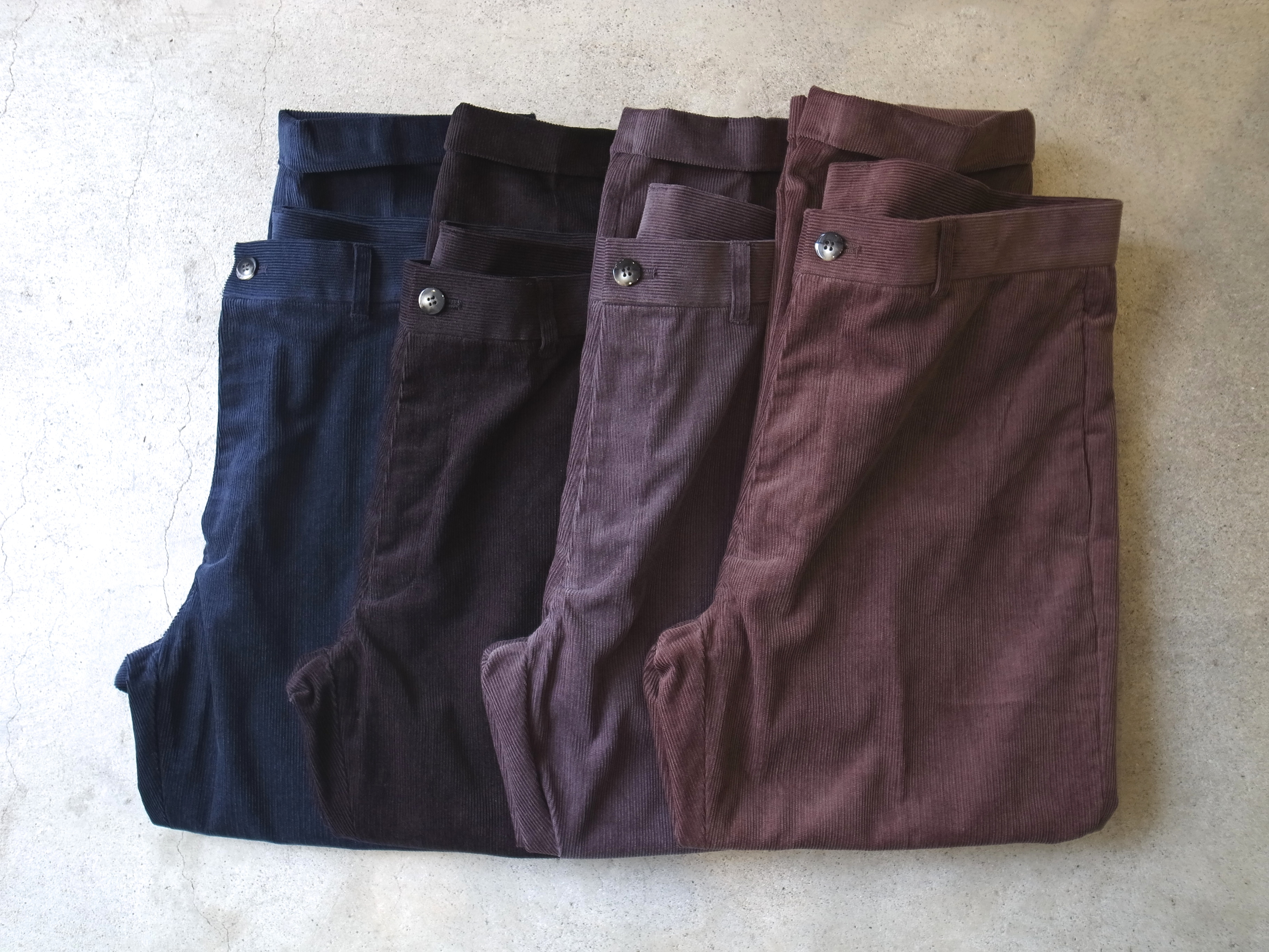 最高なNHC SURVEY PANTS　(CORDUROY)