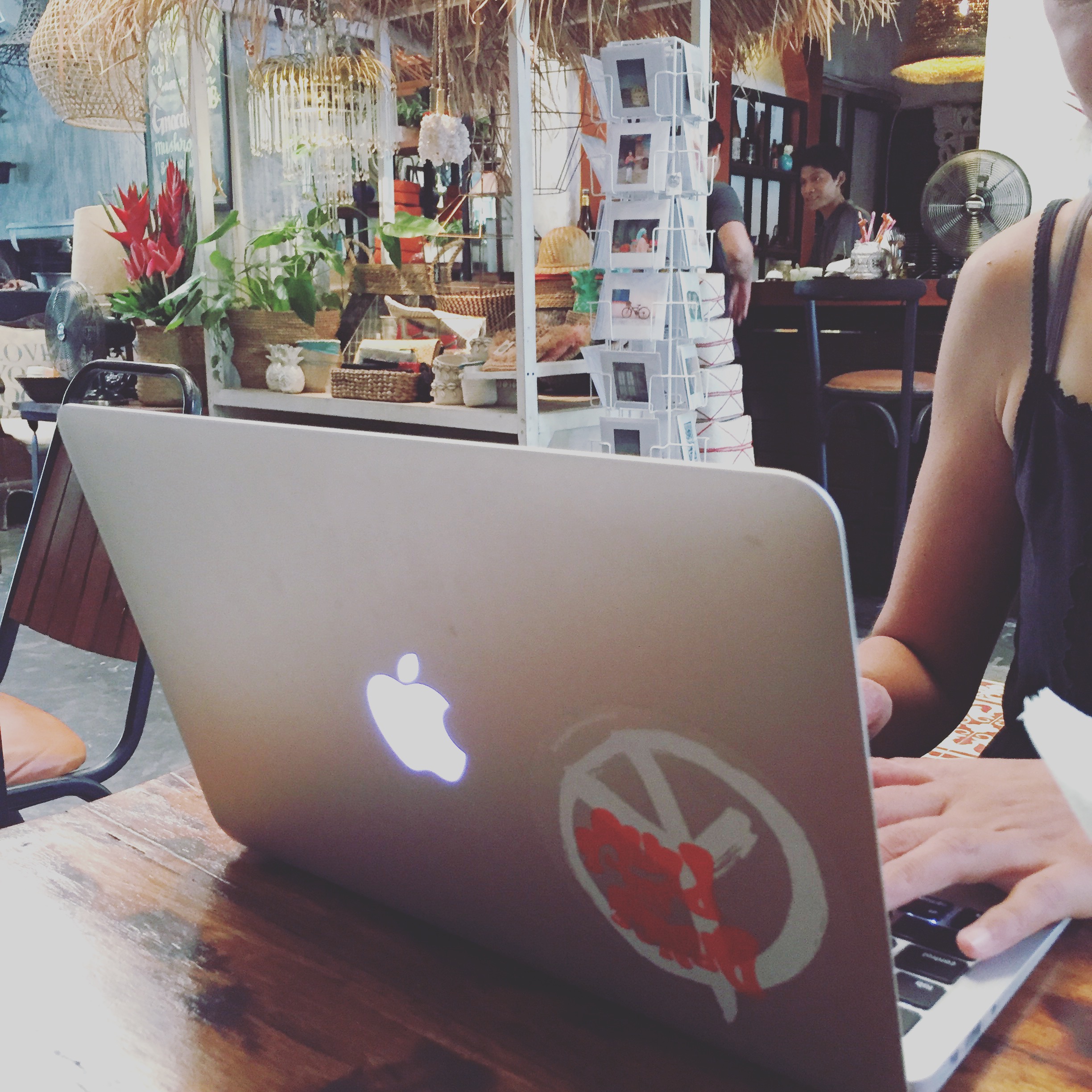 Business lunch with friends 