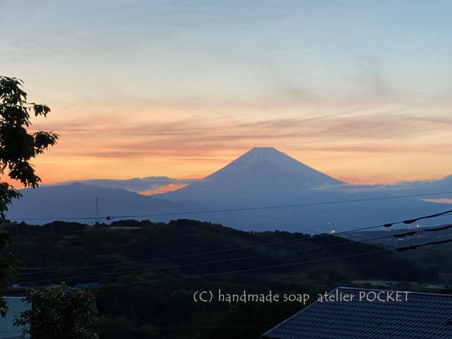 今日の富士山