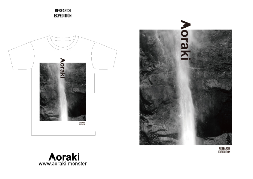 AorakiのTシャツ、ステッカーを販売致します！