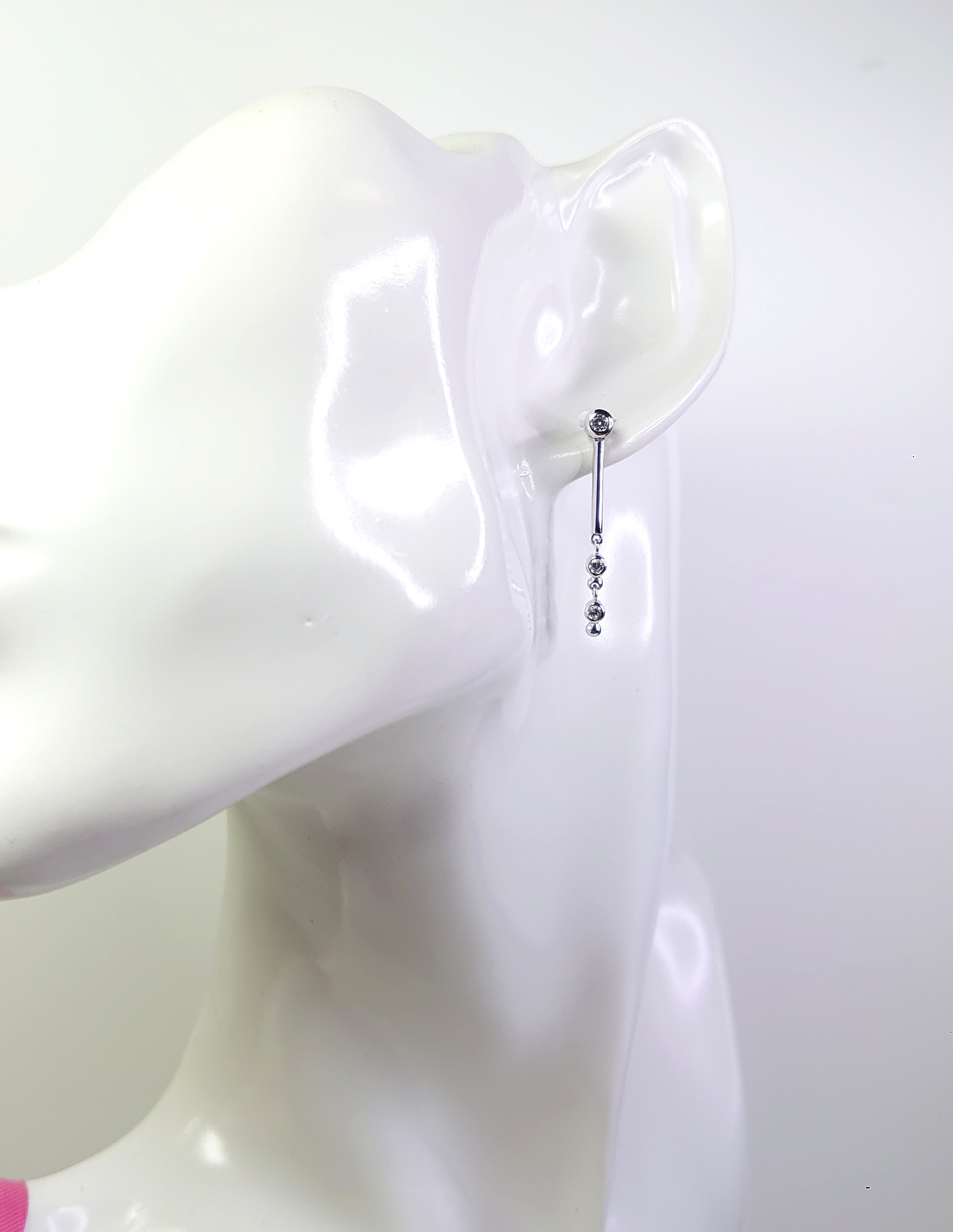 ダイヤ入ピアス&ダイヤ入ネックレス✨