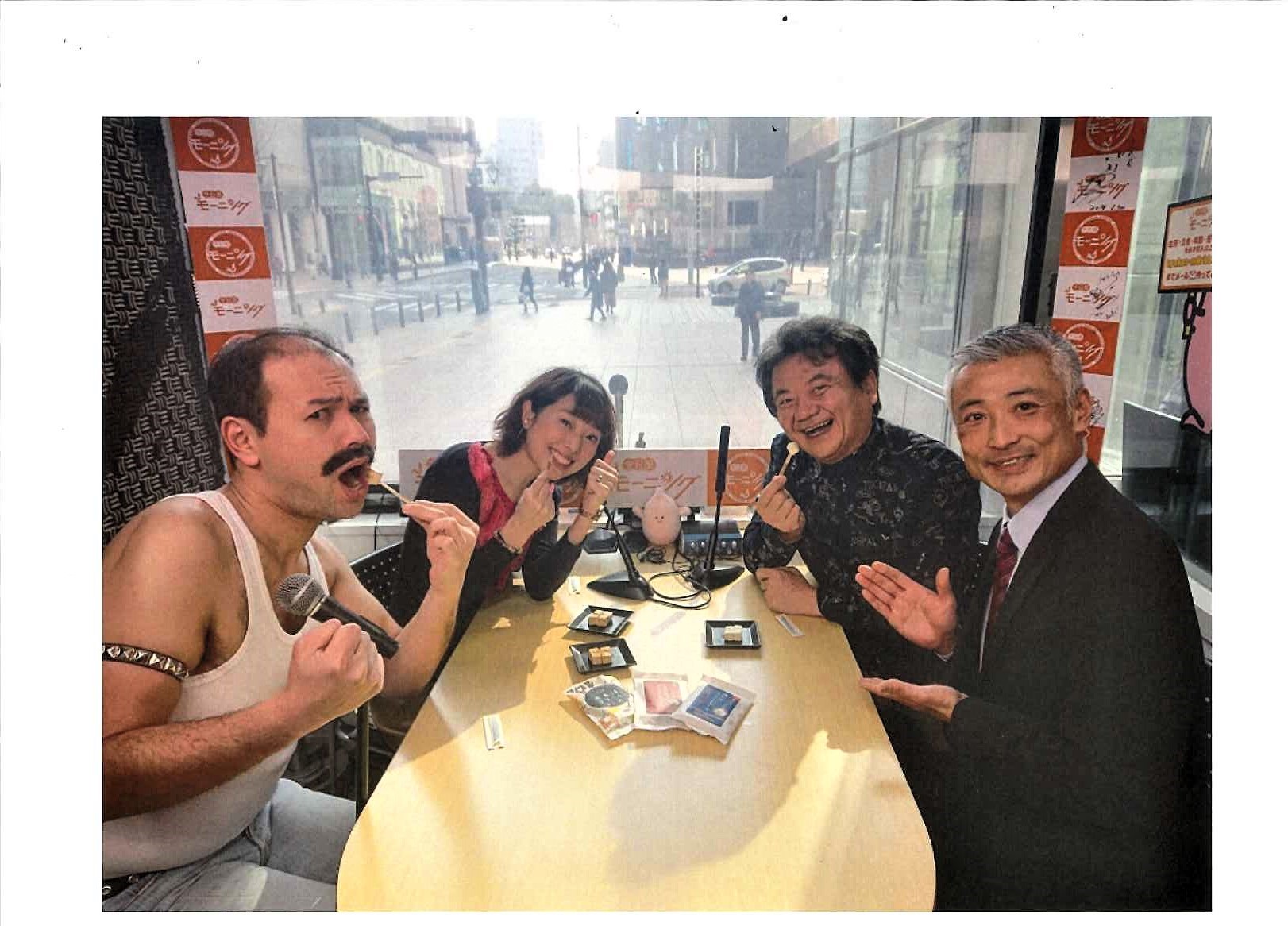 【メディア出演】RKB福岡毎日放送「開店！ウメ子食堂」ラジオ生放送でクリームチーズが紹介されました！