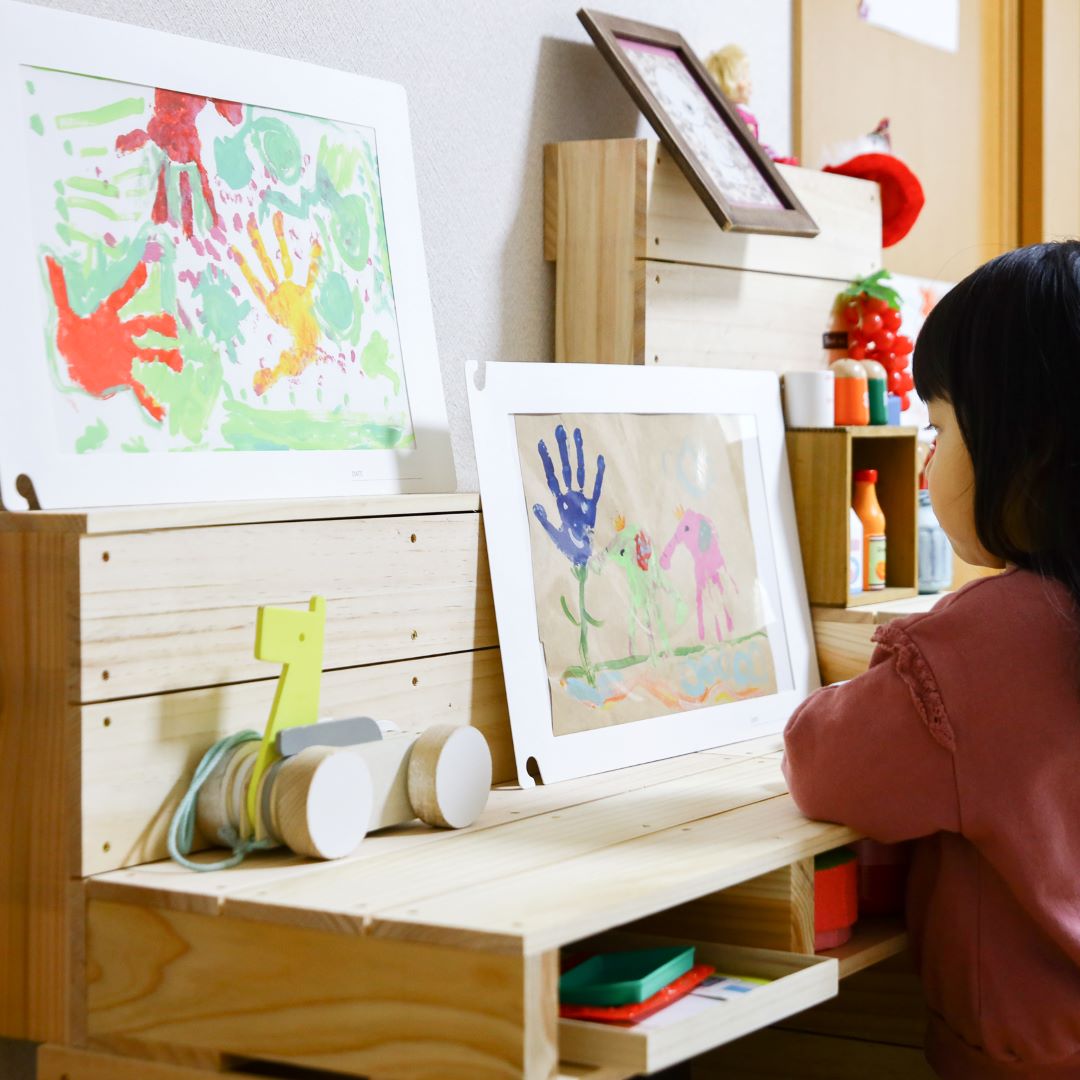 お子さんの作品、整理してみませんか？
