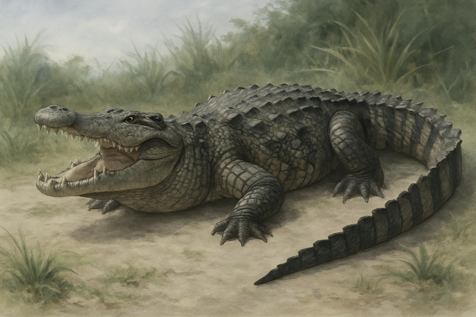 霊獣としての歴史 ─ The World of Crocodile