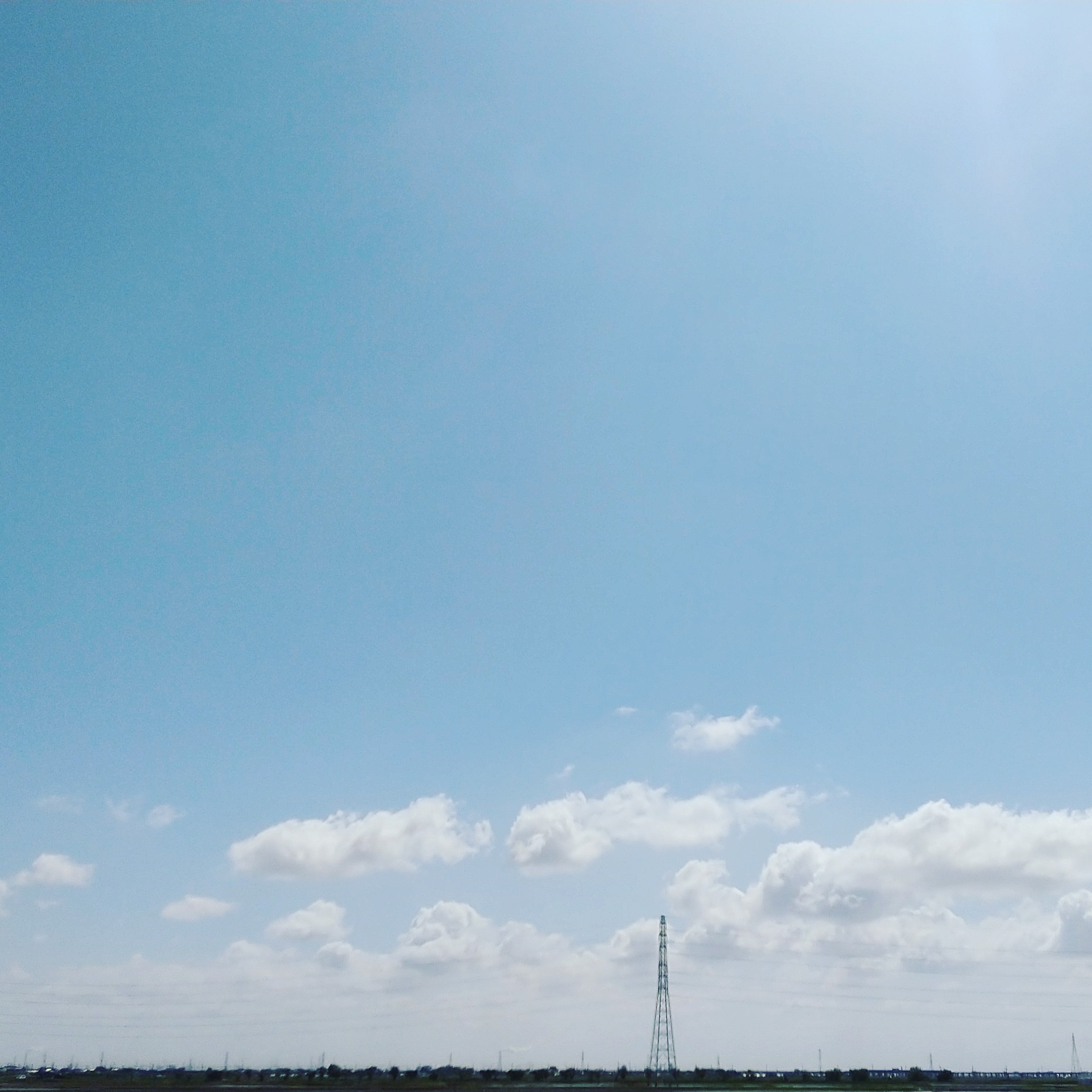 気持ちの良い晴れ模様です☀️