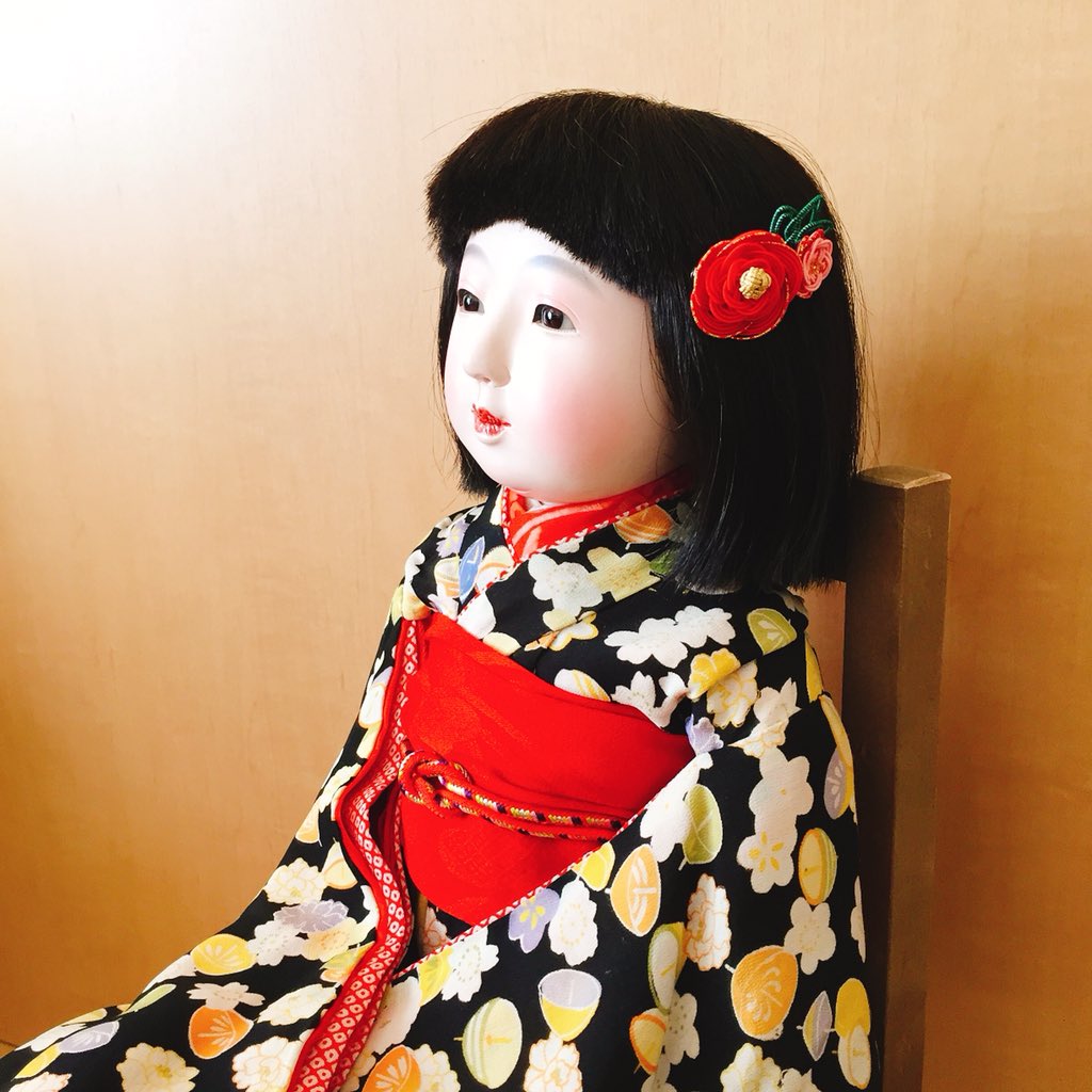 いちまさんの髪飾り