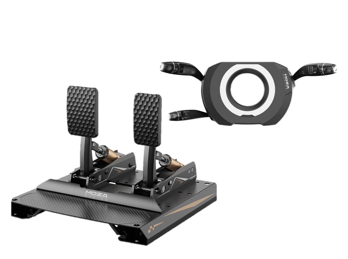 【MOZA RACING】CRP2ペダル＆Multi-function Stalksご予約受付開始！