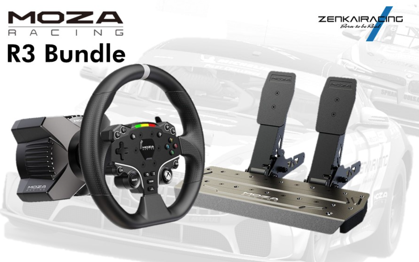 【デバイスレビュー】MOZA R3 Bundle - DDハンコンデビューにはコレ！