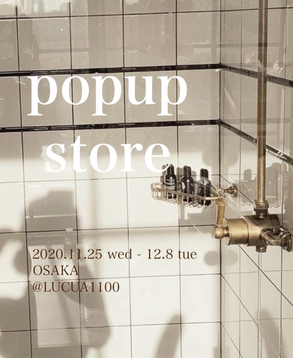 POPUP SHOP in ルクアイーレ大阪2F