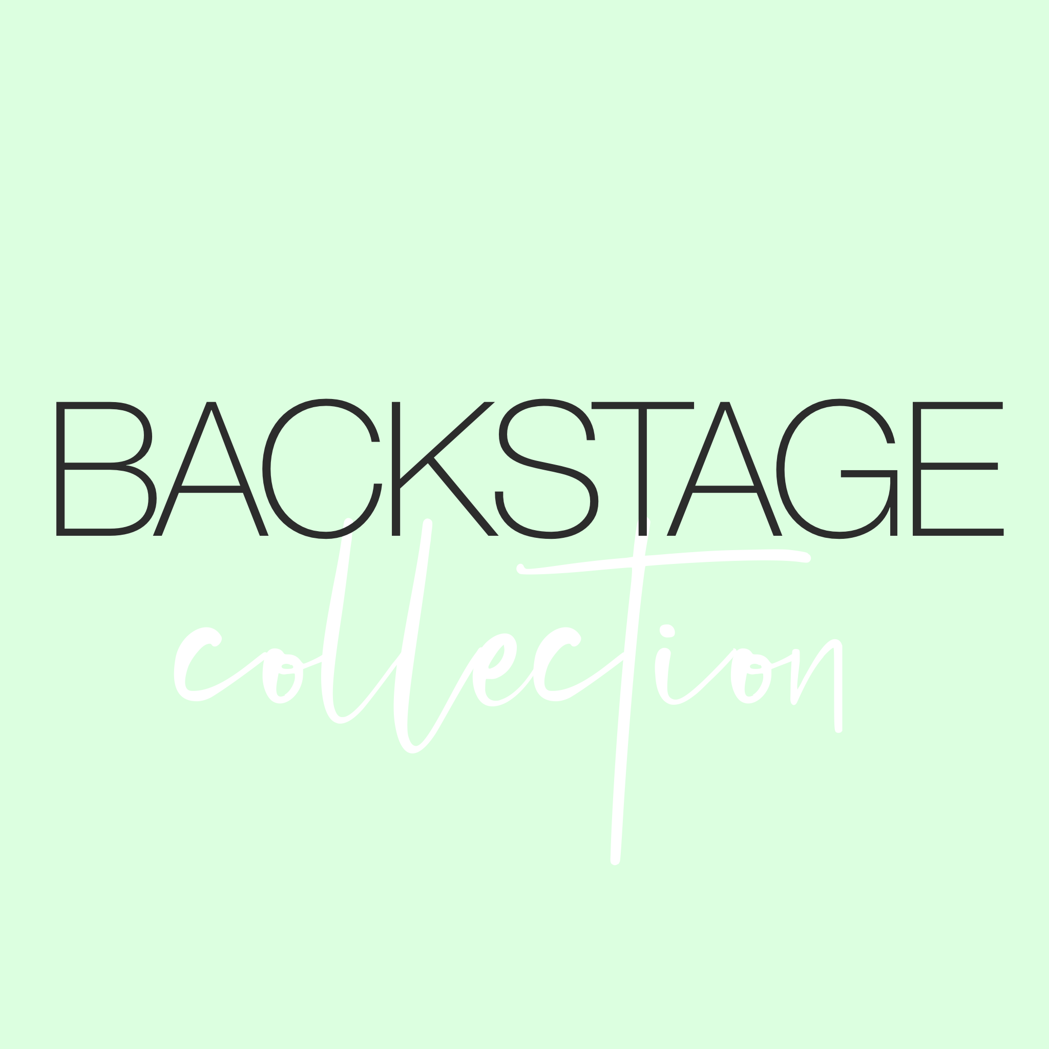 ◆お知らせ・BACKSTAGE collection 販売開始について◆