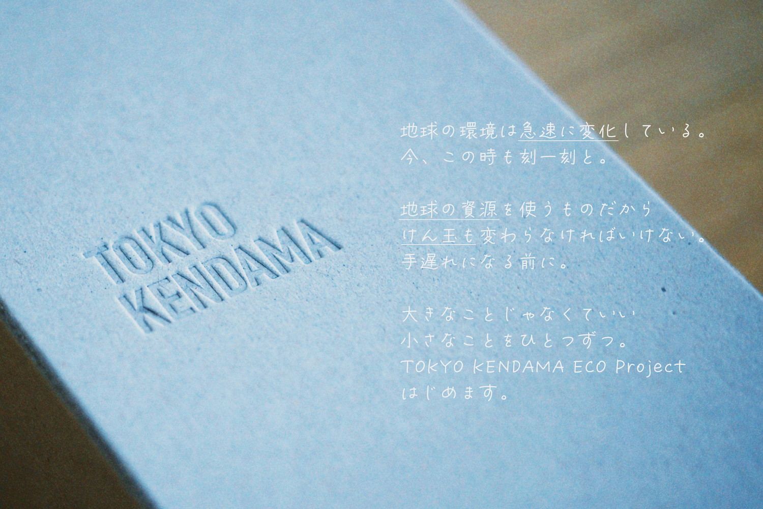 TOKYO KENDAMA ECO Projectについて
