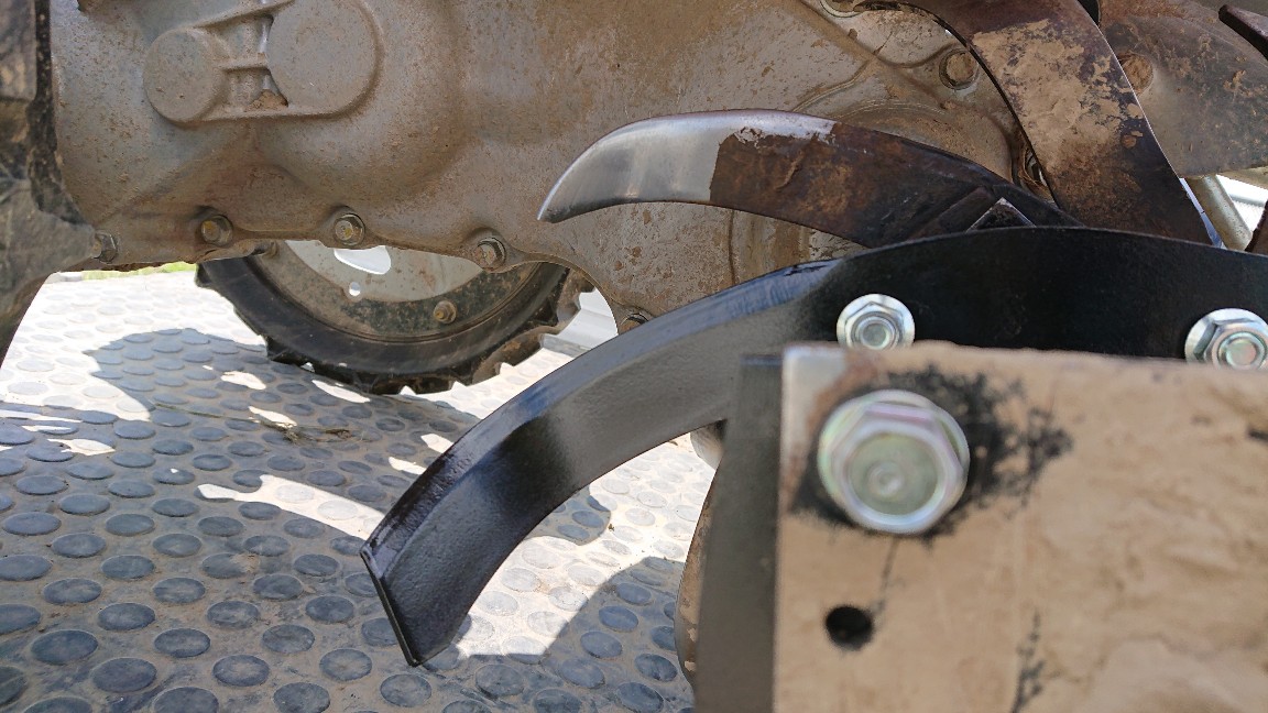 耕運機の爪交換