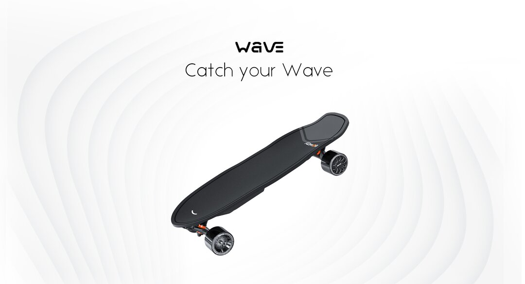 お知らせ｜EXWAY最新電動スケートボード「WAVE」が間もなく出荷開始！