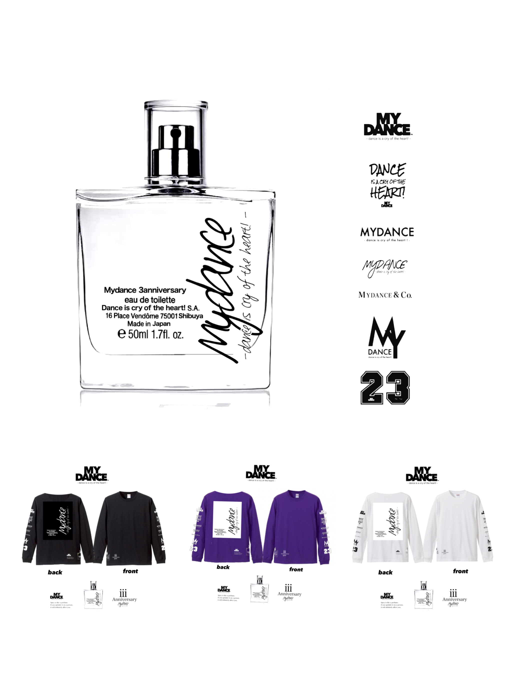 MYDANCE  WEAR #3Anniversary wear 新発売！
