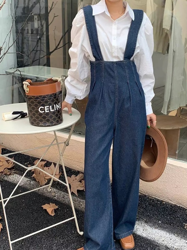 大人デニムサロペット♡