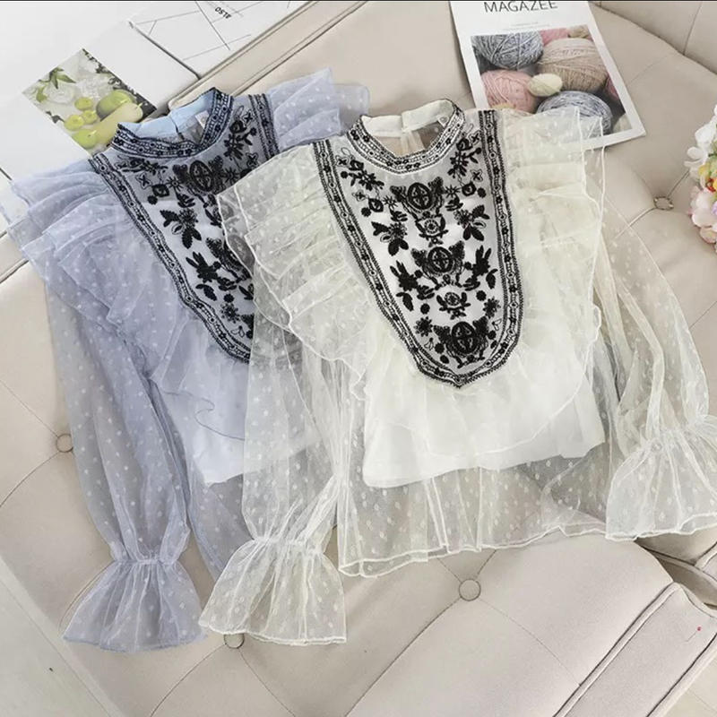 シースルデザインブラウス売れてます