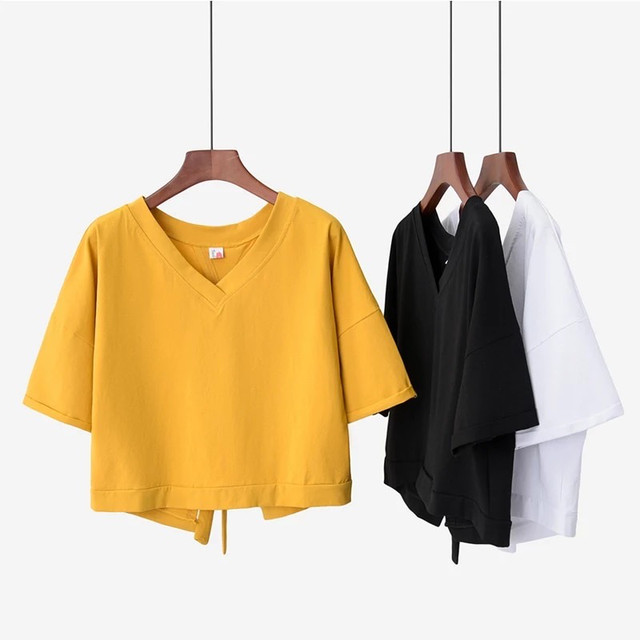 絶妙な丈感Tシャツ