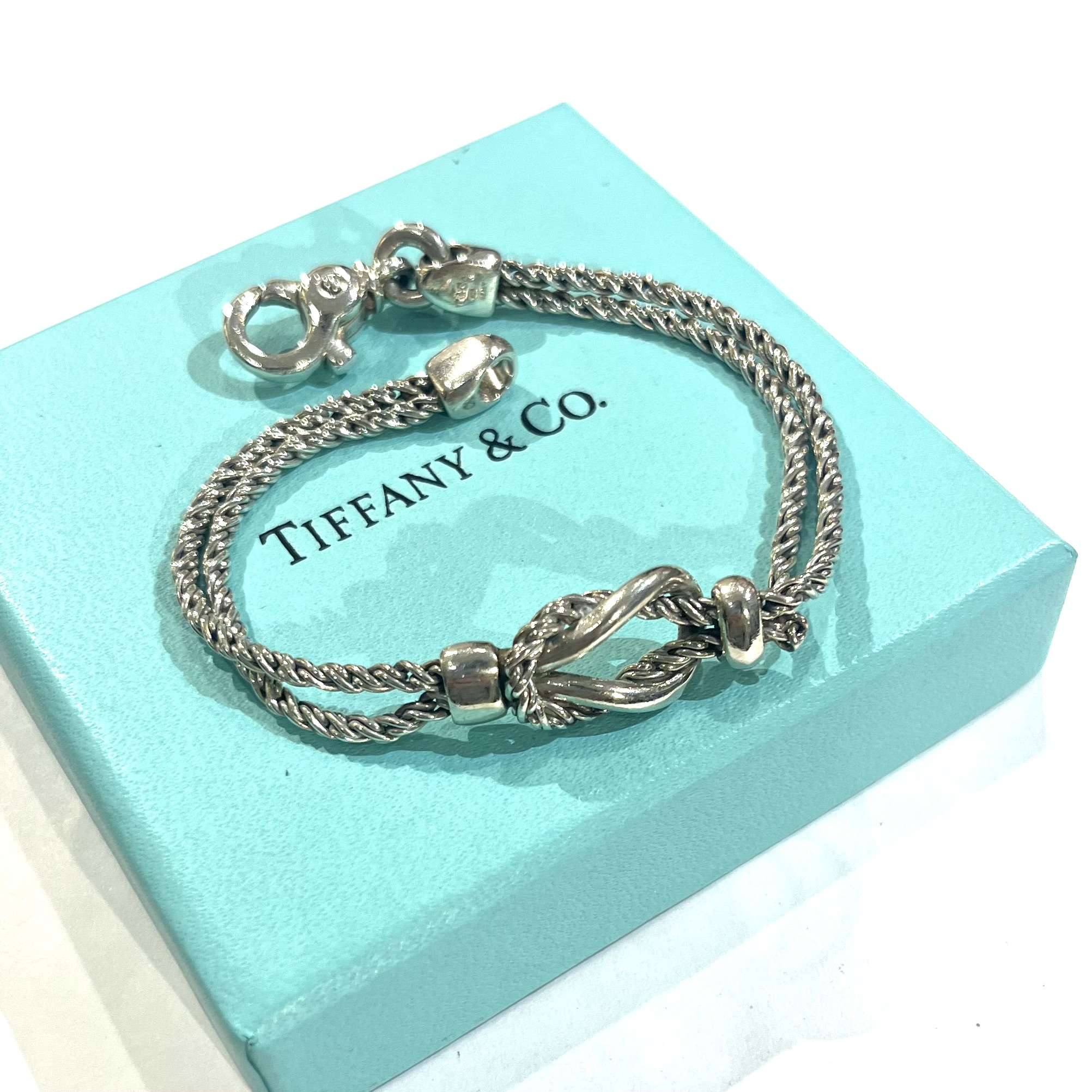 読み終わる頃には虜にTIFFANY&CO.ダブルロープブレスレット激レア”ヴィンテージ