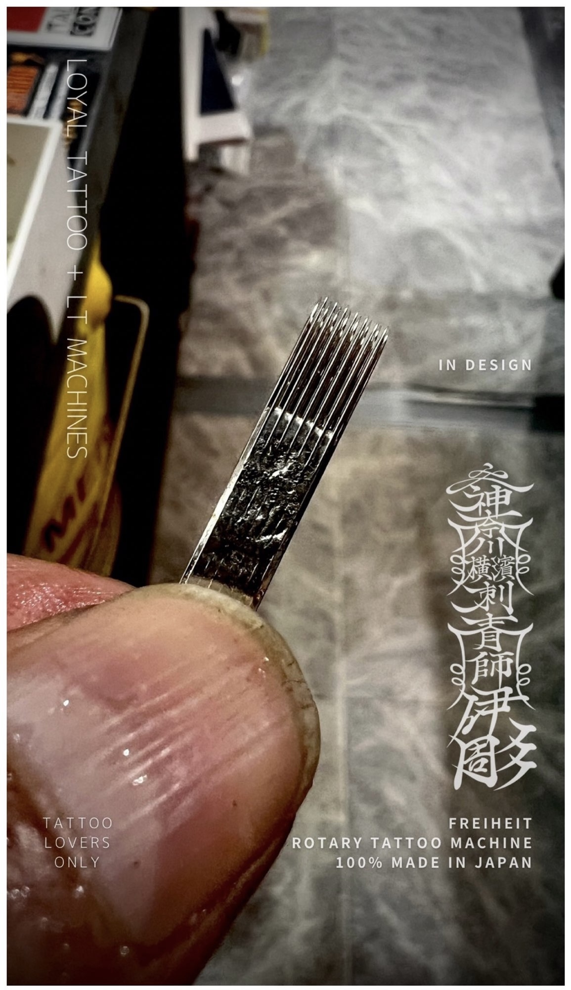 LOYAL TATTOO + 現代和彫：和針で組む刺青針と比叡山延暦寺根本中堂
